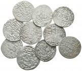 Lot of ca. 10 islamic silver dirham / SOLD AS SEEN, NO RETURN!
<br><br>very fine<br><br>