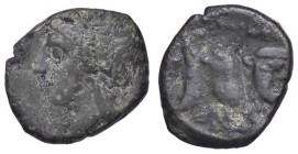 GRECHE - CAMPANIA - Neapolis - AE 13 (AE g. 1,5) Ex asta Artemide 25, lotto 37

Status: qBB