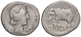 ROMANE REPUBBLICANE - CAECILIA - Q. Caecilius Metellus Pius Imperator (81 a.C.) - Denario B. 43; Cr. 374/1 (AG g. 3,53)

Status: MB+/qBB