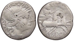 ROMANE REPUBBLICANE - CALPURNIA - Publius Calpurnius (133 a.C.) - Denario B. 2; Cr. 247/1 (AG g. 3,34)

Status: MB