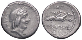 ROMANE REPUBBLICANE - CALPURNIA - L. Calpurnius Piso Frugi (90 a.C.) - Denario Cr. 340/1 (AG g. 3,99)

Status: qBB