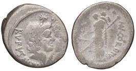 ROMANE REPUBBLICANE - CORDIA - Mn. Cordius Rufus (46 a.C.) - Denario B. 1; Cr. 463/1 (AG g. 3,38)

Status: MB