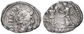 ROMANE REPUBBLICANE - EGNATULEIA - C. Egnatuleius C. f. (97 a.C.) - Quinario B. 1; Cr. 333/1 (AG g. 1,84)

Status: qBB/BB