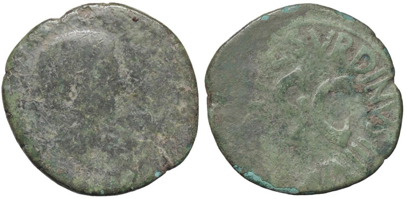 ROMANE IMPERIALI - Augusto (27 a.C.-14 d.C.) - Asse C. 473 (AE g. 8)

Status: ...