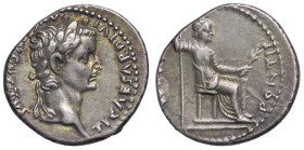 ROMANE IMPERIALI - Tiberio (14-37) - Denario C. 16; RIC 3 (AG g. 3,87) Delicata patina

Status: qSPL