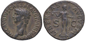 ROMANE IMPERIALI - Claudio (41-54) - Asse C. 47; RIC 113 (AE g. 11,42) Ex asta Artemide XXXII, lotto 7285

Status: BB+