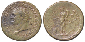 ROMANE IMPERIALI - Tito (79-81) - Sesterzio C. 15 (AE g. 24,85) Ex asta Artemide 3E, lotto 13204

Status: BB