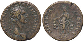 ROMANE IMPERIALI - Nerva (96-98) - Dupondio (AE g. 11,95)

Status: qBB