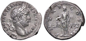 ROMANE IMPERIALI - Adriano (117-138) - Denario C. 374; RIC 175 (AG g. 3,34)

Status: BB+
