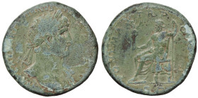 ROMANE IMPERIALI - Adriano (117-138) - Sesterzio C. 1185; RIC 561 (AE g. 25,85)

Status: meglio di MB