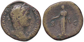 ROMANE IMPERIALI - Adriano (117-138) - Sesterzio (AE g. 21,86)

Status: MB