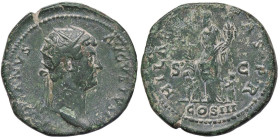 ROMANE IMPERIALI - Adriano (117-138) - Dupondio C. 818 (AE g. 13,44)

Status: BB+/qSPL