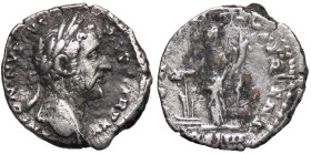 ROMANE IMPERIALI - Antonino Pio (138-161) - Denario RIC 286a (AG g. 2,66)

Status: qBB