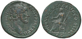 ROMANE IMPERIALI - Antonino Pio (138-161) - Sesterzio C. 452; RIC 904 (AE g. 21,72)

Status: BB+