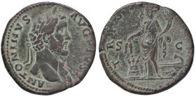 ROMANE IMPERIALI - Antonino Pio (138-161) - Sesterzio (AE g. 23,36)

Status: BB