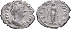 ROMANE IMPERIALI - Faustina I (moglie di A. Pio) - Denario C. 40; RIC 346a (AG g. 3,29)

Status: BB+