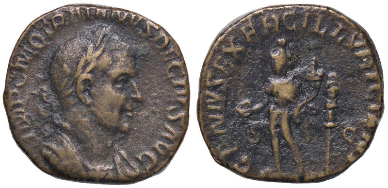 ROMANE IMPERIALI - Traiano Decio (249-251) - Sesterzio C. 52 (AE g. 16,46)

St...