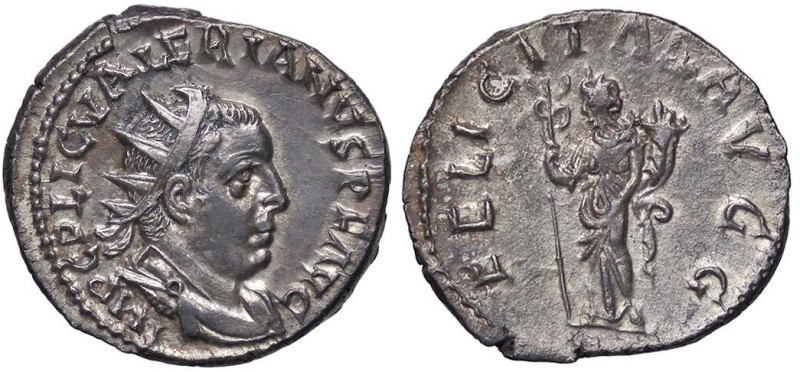 ROMANE IMPERIALI - Valeriano I (253-260) - Antoniniano (AG g. 3,67)

Status: q...