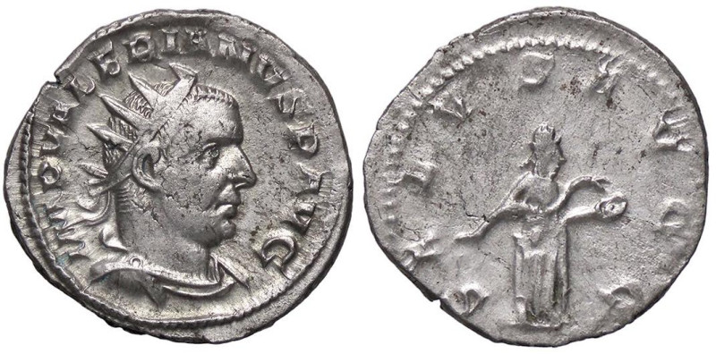 ROMANE IMPERIALI - Valeriano I (253-260) - Antoniniano C. 200 (AG g. 3,72)

St...