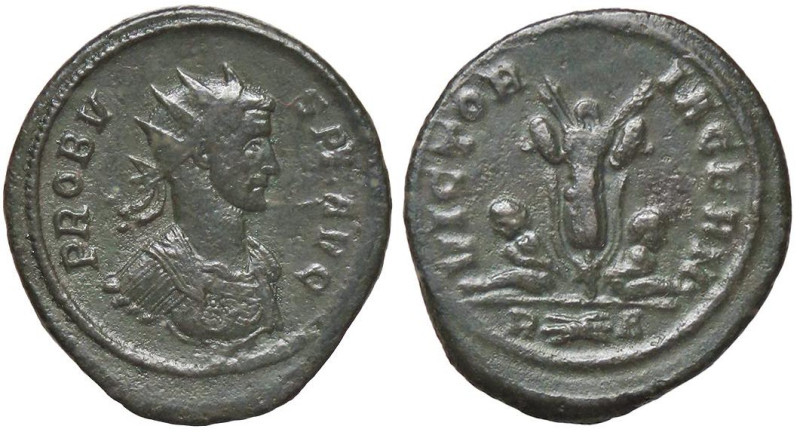 ROMANE IMPERIALI - Probo (276-282) - Antoniniano (R fulmine A) (MI g. 4,08)

S...