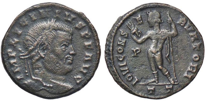 ROMANE IMPERIALI - Licinio I (308-324) - Follis ridotto (Ticinum) (MI g. 3,35)
...