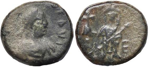 ROMANE IMPERIALI - Leone I (457-473) - AE 4 (Costantinopoli) (AE g. 1,71)

Sta...