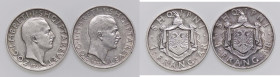 ESTERE - ALBANIA - Zogu I (1925-1939) - Franco 1935 e 1937 Kr. 16 AG Il 1935 ha un graffio sul volto

Status: BB÷SPL