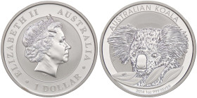 ESTERE - AUSTRALIA - Elisabetta II (1952-2022) - Dollaro 2014 - Koala AG

Status: FS