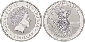 ESTERE - AUSTRALIA - Elisabetta II (1952-2022) - Dollaro 2015 - Koala AG

Status: FS