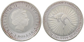 ESTERE - AUSTRALIA - Elisabetta II (1952-2022) - Dollaro 2016 - Canguro AG

Status: FDC