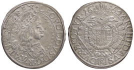 ESTERE - AUSTRIA - Leopoldo I (1658-1705) - 15 Kreuzer 1662 (AG g. 5,23)

Status: BB+