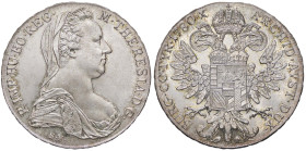 ESTERE - AUSTRIA - Maria Teresa (vedova) (1765-1780) - Tallero 1780 Kr. 1866.2 AG Riconio

Status: qFDC/FDC