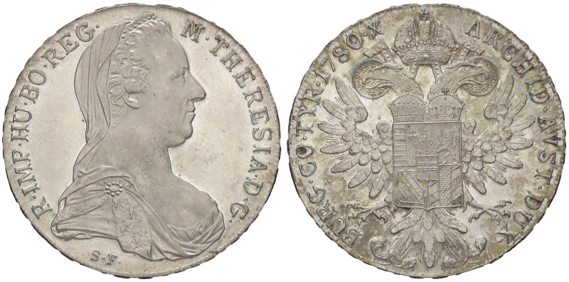 ESTERE - AUSTRIA - Maria Teresa (vedova) (1765-1780) - Tallero 1780 Kr. 1866.2 A...