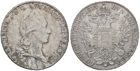 ESTERE - AUSTRIA - Francesco I Imperatore (1806-1835) - Tallero 1815 C Kr. 2161 AG

Status: BB/BB+