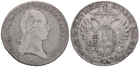 ESTERE - AUSTRIA - Francesco I Imperatore (1806-1835) - Mezzo tallero 1814 A Kr. 2152 R AG

Status: MB-BB