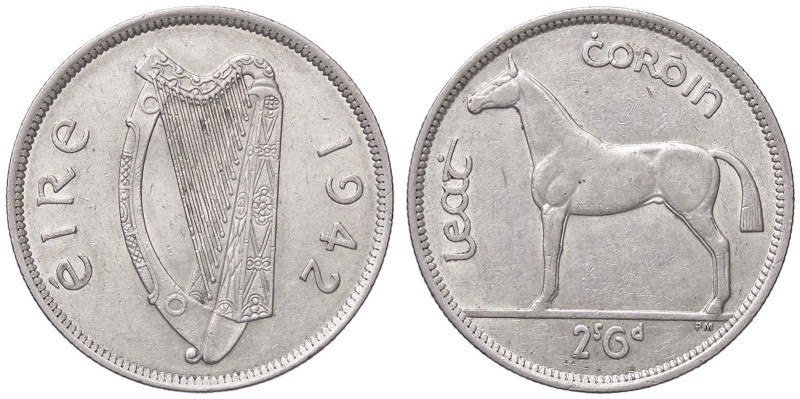 ESTERE - IRLANDA - Repubblica - Mezza corona 1942 Kr. 16 AG

Status: qSPL