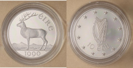 ESTERE - IRLANDA - Repubblica - 10 Ecu 1990 Bruce X2 AG In confezione un po' rovinata

Status: FS