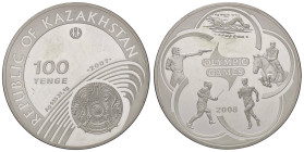 ESTERE - KAZAKISTAN - Repubblica - 100 Tenge 2007 AG Segnetti

Status: FS