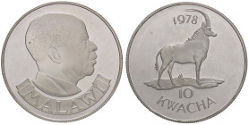 ESTERE - MALAWI - Repubblica - 10 Kwacha 1978 AG

Status: FS