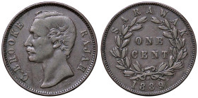 ESTERE - MALESIA - SARAWAK - Charles J. Brooke (1868-1917) - Cent 1889 Kr. 6 CU

Status: BB