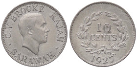 ESTERE - MALESIA - SARAWAK - Charles V. Brooke (1917-1946) - 10 Cents 1927 H Kr. 16 NI

Status: bel BB