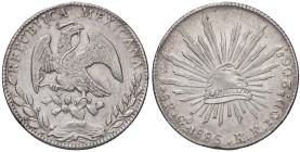 ESTERE - MESSICO - Repubblica (1823) - 8 Reales 1886 Go RR Kr. 377.8 AG

Status: bello SPL