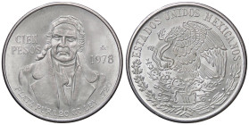 ESTERE - MESSICO - Repubblica (1823) - 100 Pesos 1978 Kr. 483.2 AG

Status: FDC