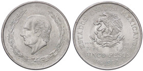 ESTERE - MESSICO - Repubblica (1823) - 5 Pesos 1953 Kr. 467 AG

Status: qFDC