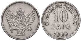 ESTERE - MONTENEGRO - Nicola I (1860-1918) - 10 Para 1906 Kr. 3 NI

Status: BB+