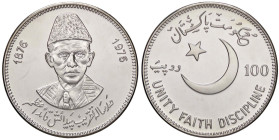 ESTERE - PAKISTAN - Repubblica - 100 Rupie 1976 Kr. 41 AG

Status: qFDC