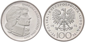 ESTERE - POLONIA - Repubblica - 100 Zloty 1976 - Kosciuszko Kr. 82 AG

Status: FS