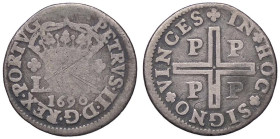 ESTERE - PORTOGALLO - Pietro II (1683-1706) - 80 Reis AG

Status: MB/qBB