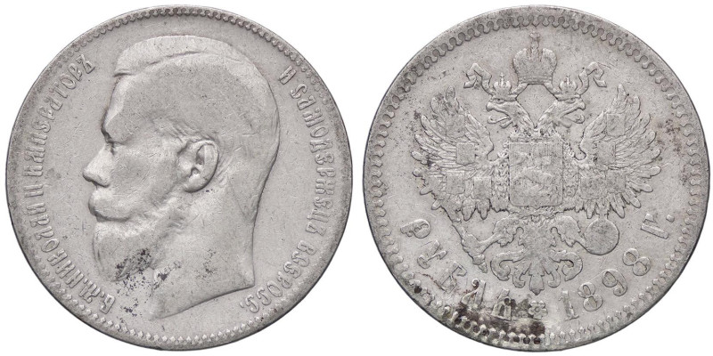 ESTERE - RUSSIA - Nicola II (1894-1917) - Rublo 1898 Kr. 59 AG

Status: BB