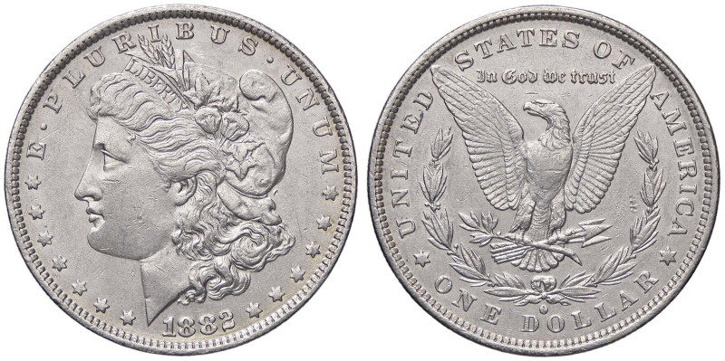 ESTERE - U.S.A. - Dollaro 1882 O - Morgan Kr. 110 AG

Status: BB+